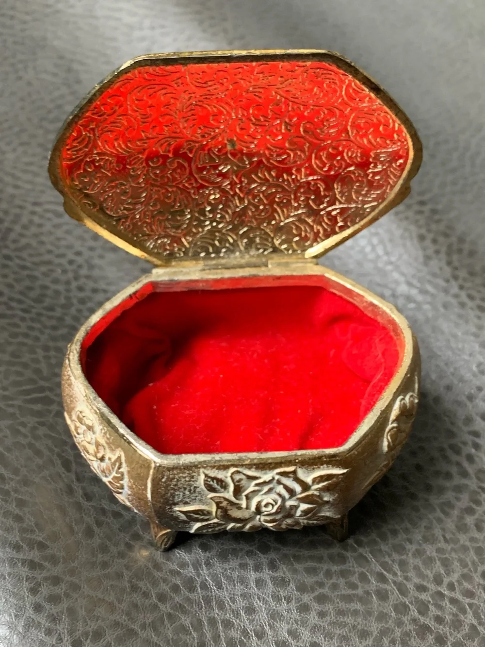 Small Vintage 1970’s Jewelry Box